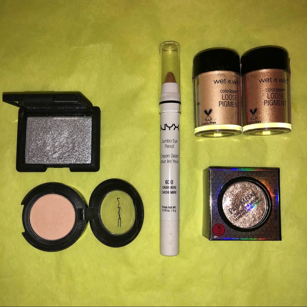 Makeup Bundle eyeshadow set nars, mac, nyc, j.cat, wet n wild